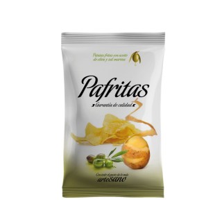 Patatas fritas con aceite...